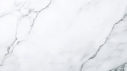 Obraz premium Elegant White Marble Background with Subtle Gray Veins for Design Use