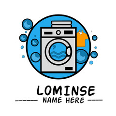 Laundry logo design