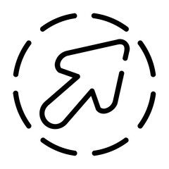 loading cursors Line Icon