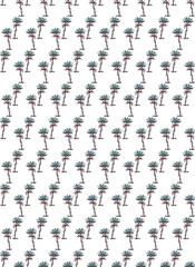 Seamless pattern with flowers