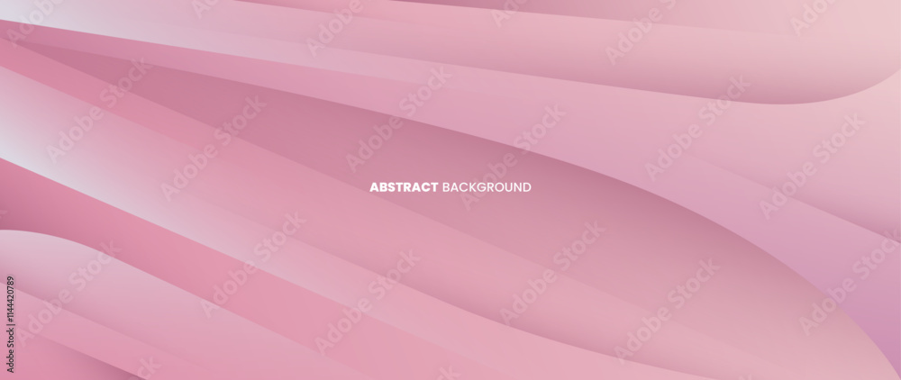 Poster abstract pink background with light dark line objects overlapping each other to create a beautiful p