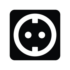 Fototapeta premium Socket icon