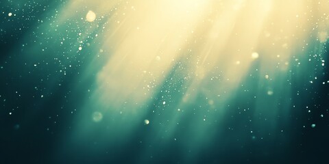 Glowing green beige gradient background, glowing highlights texture, event flyer, copy space included, Generative AI