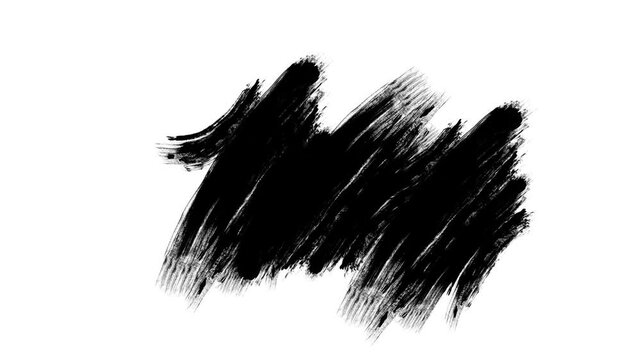 Paint brush strokes. Hand drawn charcoal scratch paint brush, stroke, line, grunge. drawing doodle. artistic dirty. Painted curves, rectangles and brush line Ink splatters strokes, stains backdrops.