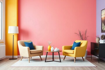 Fototapeta premium interior of a room with a table