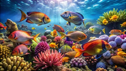 Stunning Fish GT Photography: Underwater Wildlife, Ocean Life, Aquatic Animals, Reef Scenes, Colorful Fish