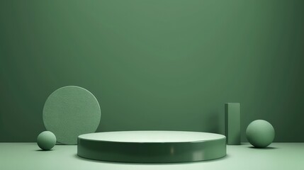  The vibrant green hues transition smoothly, blending lighter and darker shades for a dynamic visual effect. 