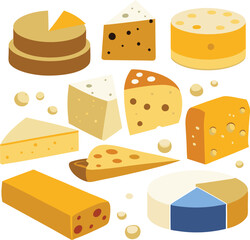 Cheese-dices Print