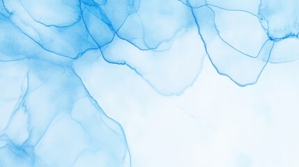 Obraz premium Abstract Blue Watercolor Background with Soft Fluid Shapes and Textures