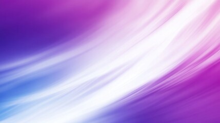Fototapeta premium Soft Abstract Waves of Purple and White with a Gentle Flowing Design