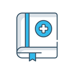 Medical Book vector icon