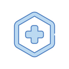 Medical Cross vector icon