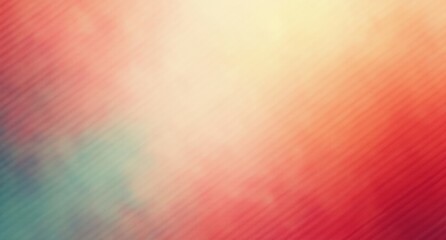 Firebrick Red and Soft Peach gradient background with Shimmering Seafoam light, high angle, fantasy watercolor patterns, high-quality digital art.