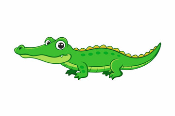 Fototapeta premium crocodile cartoon
