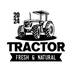 Farmer logo sign badge isolated. Farmers market logo with background vector design