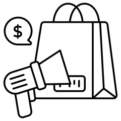 A colored design icon of barcode scan