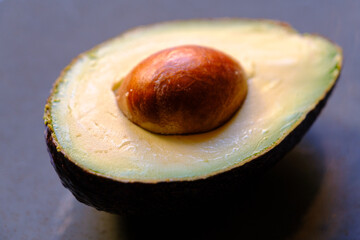 Half Avocado - Fresh and Healthy Ingredient