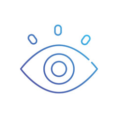 Eye vector icon