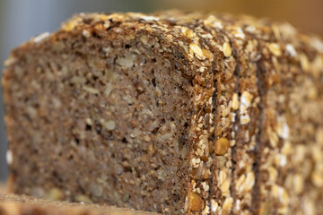 Artisan Multigrain Bread, Crusty Loaf