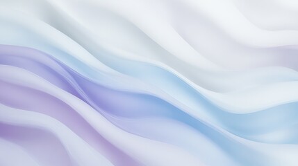 Obraz premium Soft gradients of blue, lavender, and pearl white blend seamlessly, evoking the calmness of a tranquil dawn sky, capturing a sense of serenity and light-filled harmony