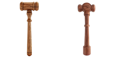 Wood Gavel Hammer for Lawyers, Courtroom Judges and Auction Sale. Concept of the verdict of the court of justice. 3d Rendering. Generative AI.