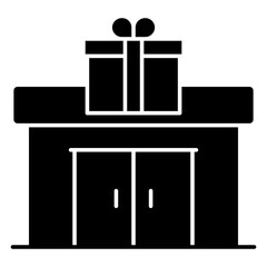 An Icon design of shop gift