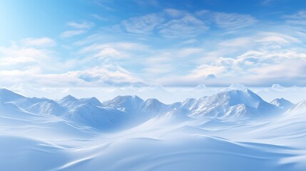 A beautiful mountain range with backlighting, room on the left for text or design,generative ai illustration