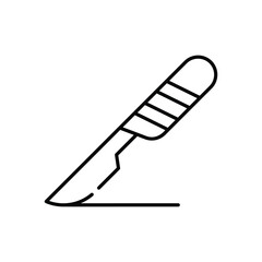 Scalpel vector icon