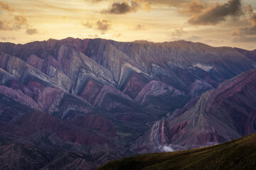 Fototapeta premium Purmamarca Rainbow Mountains Salta Region Argentina