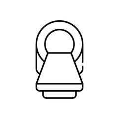 CT Scanner vector icon