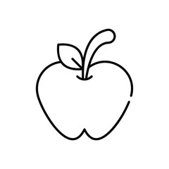 Apple vector icon
