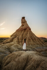 Las Bardenas Reales Desert in Northern Spain