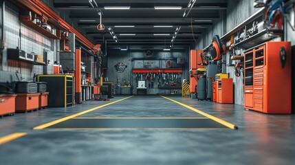 The Future of Automotive Service: A Modern Workshop Designed for Efficiency and Quality