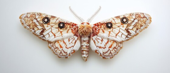 Fototapeta premium close up of a moth