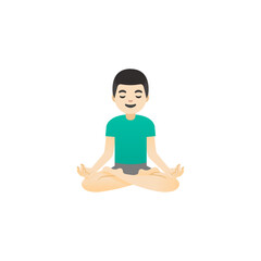 Person Meditating Emoji
