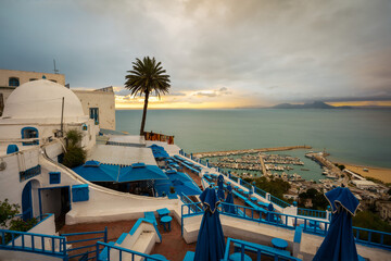 Sidi Bou Said In Tunis, Tunesia, January 2023