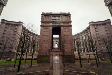 Brutalist Architecture in Suburban Paris