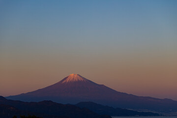 日本平夢テラスからの富士山