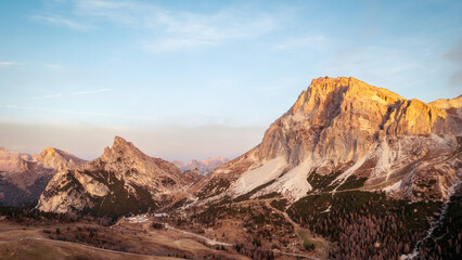 The Dolomites Mountains in Northern Italy