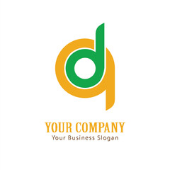 QD lettering logo is simple, easy to understand and authoritative