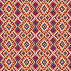 pattern flowerdamask ethnic boho American ikat texture tribal geometric background mandalas