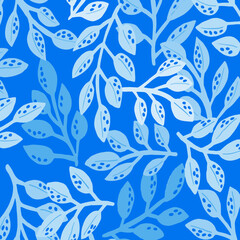 Art & Illustration Seamless Pattern Nature Floral Fabric design Textile