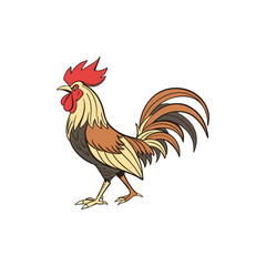 rooster vector art