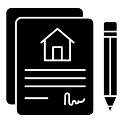 Editable design of contract paper