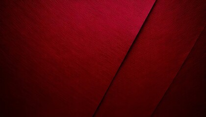 Dark Red Textured Paper Background, Elegant and Smooth Surface with Rich Maroon Tone