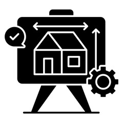 Premium download icon of blueprint
