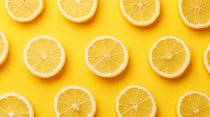 Fototapeta premium pattern with lemons
