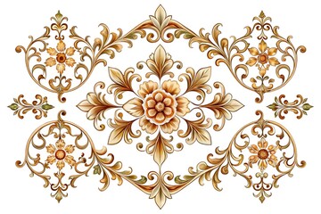 pattern with ornament