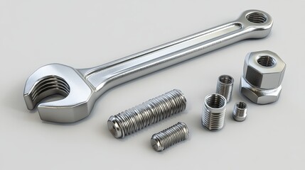 A Symphony of Tools: A Visual Exploration of Precision Engineering and Mechanics