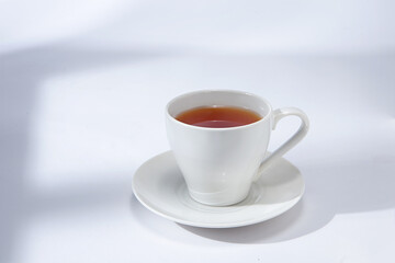 Cup of Tea isolated on white background